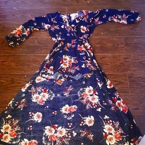 A dress with shorts showing